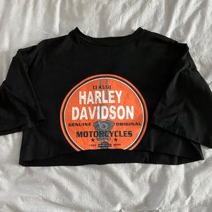 Harley Davison crop top